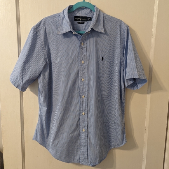 Ralph Lauren Classic Fit Button-Down Shirt - Picture 1 of 7
